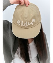【elldu/エルドゥ】elldu applique-ap/キャップ/ユニセック