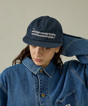 【elldu/エルドゥ】every x5 stitch cap/キャップ/ユニセ