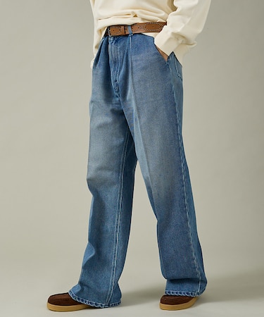 【Wrangler/ラングラー】WRANCHER WIDE DENIM/ランチャ