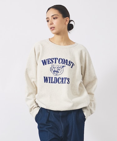 【MIXTA/ミクスタ】CREW NECK SWEAT/クルーネック/ WEST
