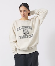 【MIXTA/ミクスタ】TABBY CAT CREW NECK SWEAT /M