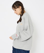 【KELTY / ケルティ】ミニロゴ クルーネックスウェット KE2521306