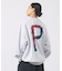 【POLER/ポーラー】BIG LOGO CREW/ビッグロゴ クルーネックスウ