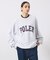 【POLER/ポーラー】COLLEGE RAGLAN CREW スウェット/カレ