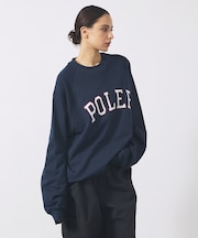 【POLER/ポーラー】COLLEGE RAGLAN CREW スウェット/カレ