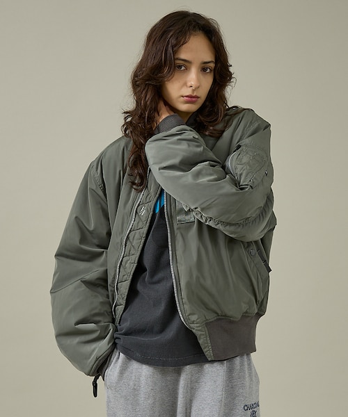 Valley Apparel / バレーアパレル】LIGHT MA-1 フライ