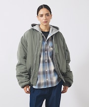 【Valley Apparel / バレーアパレル】LIGHT MA-1 フライ