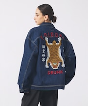 【YOIDORE / ヨイドレ】Tibetan Denim Jacket / チ