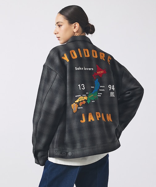 【YOIDORE / ヨイドレ】Souvenir Wool Jacket / ス