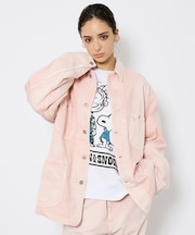 【Johnbull/ジョンブル】ガーメントダイ カバーオール / ユニセックス/