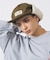 【POLER / ポーラー】2WAY COTTON BOA FLAP CAP /