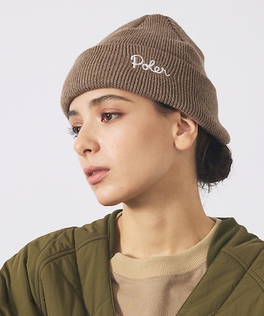 【POLER / ポーラー】SHALLOW BEANIE / シャロー ビーニー