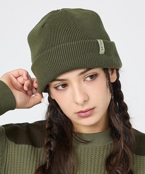 【POLER / ポーラー】SHALLOW BEANIE / シャロー ビーニー