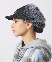 【POLER / ポーラー】FLIGHT NYLON FUR FLAP / フラ