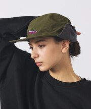 【POLER / ポーラー】NYLON FLAP CAP / ナイロン フラップ
