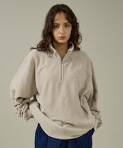 【NANGA/ナンガ】DRY MIX TERRY HALF ZIP SWEAT/