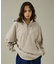 【NANGA/ナンガ】DRY MIX TERRY HALF ZIP SWEAT/