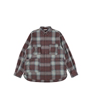 【NANGA/ナンガ】FADE TARTAN CHECK CAMP SHIRT/