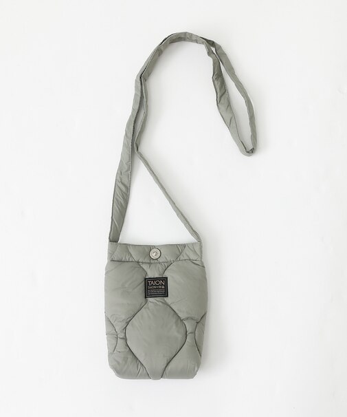 【TAION/ﾀｲｵﾝ】ミリタリー クロスボディ ダウンバッグS/ショルダーバッ
