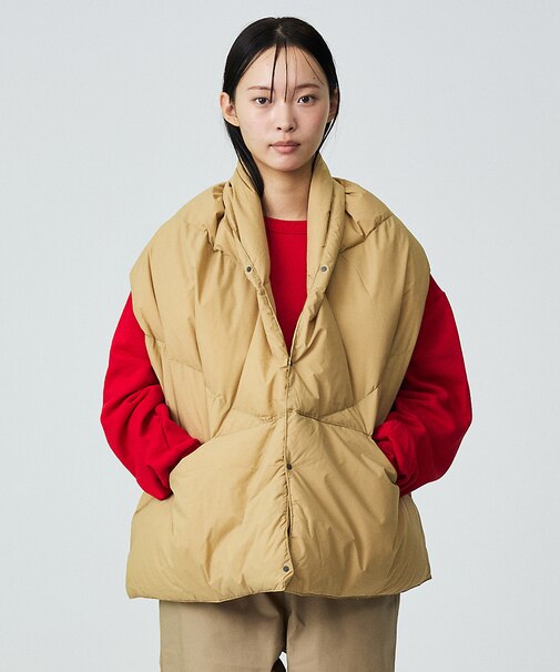 【NENGA/ナンガ】DOWN PONCHO MUFFLER/マフラー/ダウン/