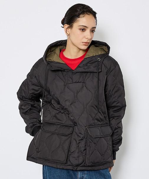 【TAION / タイオン】ミリタリー ダウンフーディー/ダウン/プルオーバー/