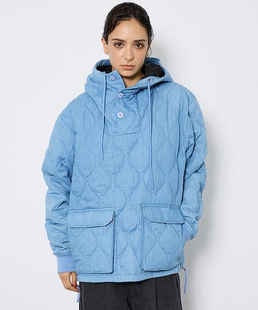 【TAION / タイオン】ミリタリー ダウンフーディー/ダウン/プルオーバー/