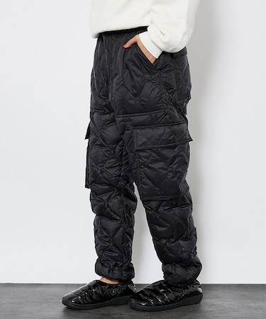 【TAION / タイオン】ミリタリー カーゴ ダウンパンツ/防寒/保温性/ユニ