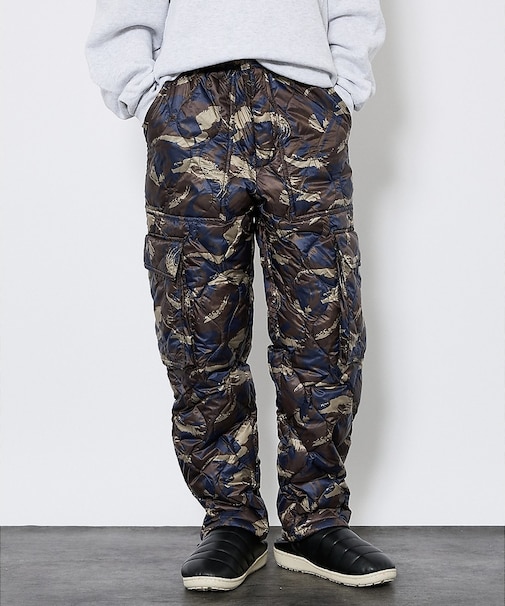 【TAION / タイオン】ミリタリー カーゴ ダウンパンツ/防寒/保温性/ユニ