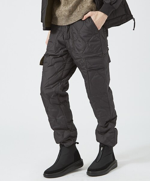 TAION / タイオン】MILITARY CARGO DOWN PANTS/｜アバハウスの