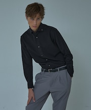 【ON/OFF兼用】MESH JERSEY ボタンダウンシャツ / FLEX S