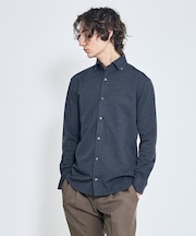 【ON/OFF兼用】MESH JERSEY ボタンダウンシャツ / FLEX S