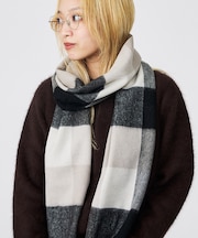 【TWEEDMILL / ツイードミル】Lambswool Scarf  / ラ