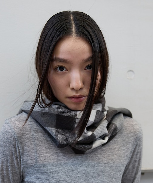 【TWEEDMILL / ツイードミル】Lambswool Scarf  / ラ