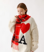 【TWEEDMILL / ツイードミル】Lambswool Scarf  / ラ