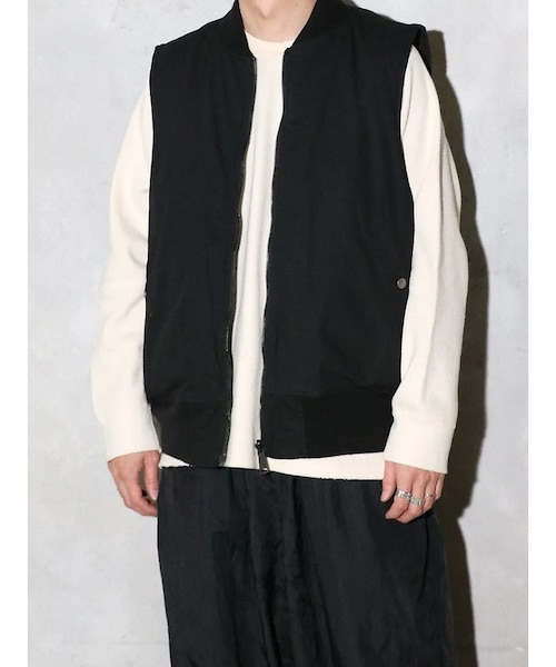 POLER/ポーラー】DUCK CANVAS VEST/中綿/ユニセックス【W｜アバハウス