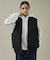 【MADE IN STANDARD】 BLACK MA-1 VEST REVER