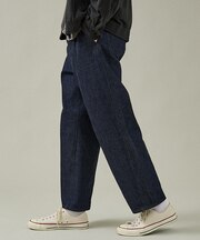 【ウォッシュ加工】12.5oz デニム パンツ / カーブデニム