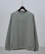 【NOMAD】ベアポンチ ロゴ 長袖Tシャツ