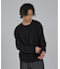 【AH ABAHOUSE】モダン カノコ クルーネック ロングスリーブTシャツ