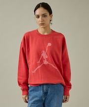 【THRIFTY LOOK 】JUMP SKULL CREW SWEAT/ユーズ