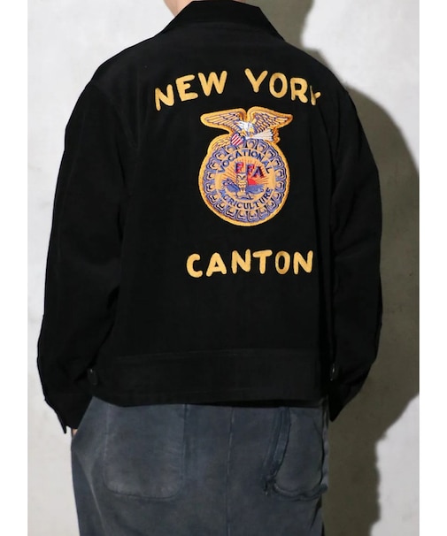 【THRIFTY LOOK 】FFA JACKET NEWYORK CANTON