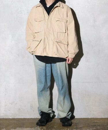 【U.SMILITARY】COTTON RIPJACKET/ミリタリー/ジャケッ