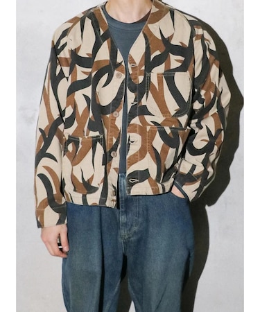 【PENNEY'S 】PRINTED ENGINEER JACKET/ミリタリー