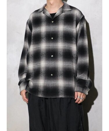 【TOWNCRAFT 】60‘SLOOP COLLAR NEL OMBRE SH