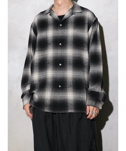 【TOWNCRAFT 】60‘SLOOP COLLAR NEL OMBRE SH