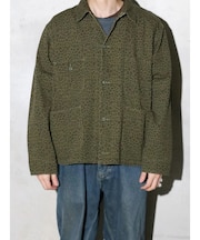【PENNY‘S】PRINTED ENGINEER SHORT JACKET/ミ