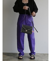【cheek/チーク】studs shoulder/ショルダーバッグ/クラッチバ