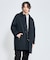 ワッシャーナイロン 中綿パデットコート / Padded Half Coat /