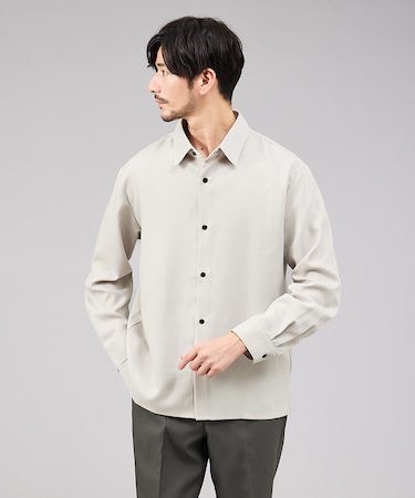 アムンゼン レギュラーカラー 長袖シャツ