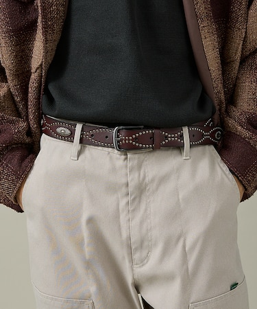 Concho Studded Belt / コンチョ スタッズ ベルト/ヴィンテ